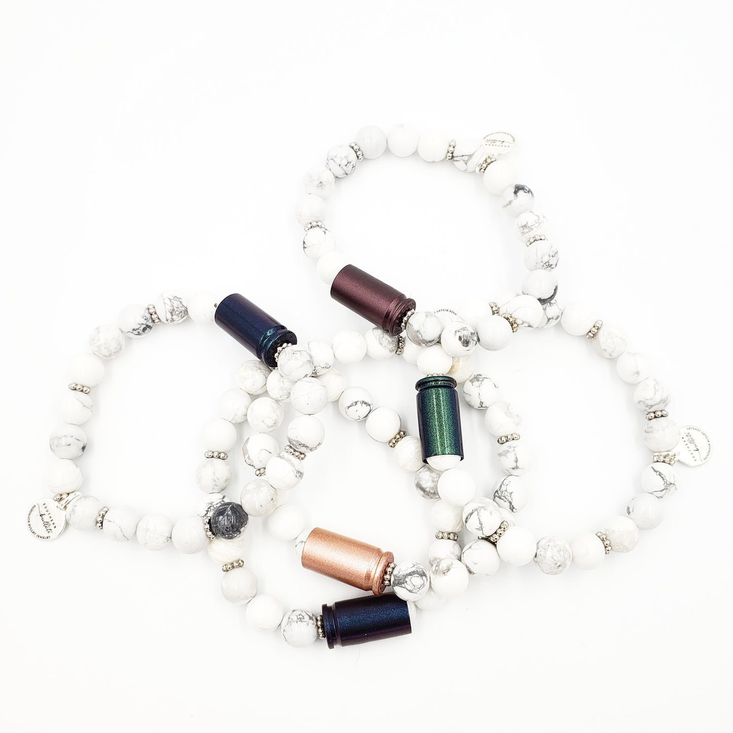 "Gun Candy" 9mm Bullet Bracelet Southern Bullets