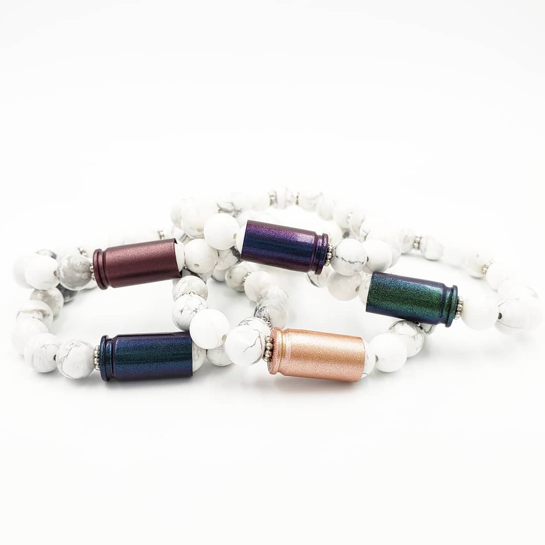 "Gun Candy" 9mm Bullet Bracelet Southern Bullets