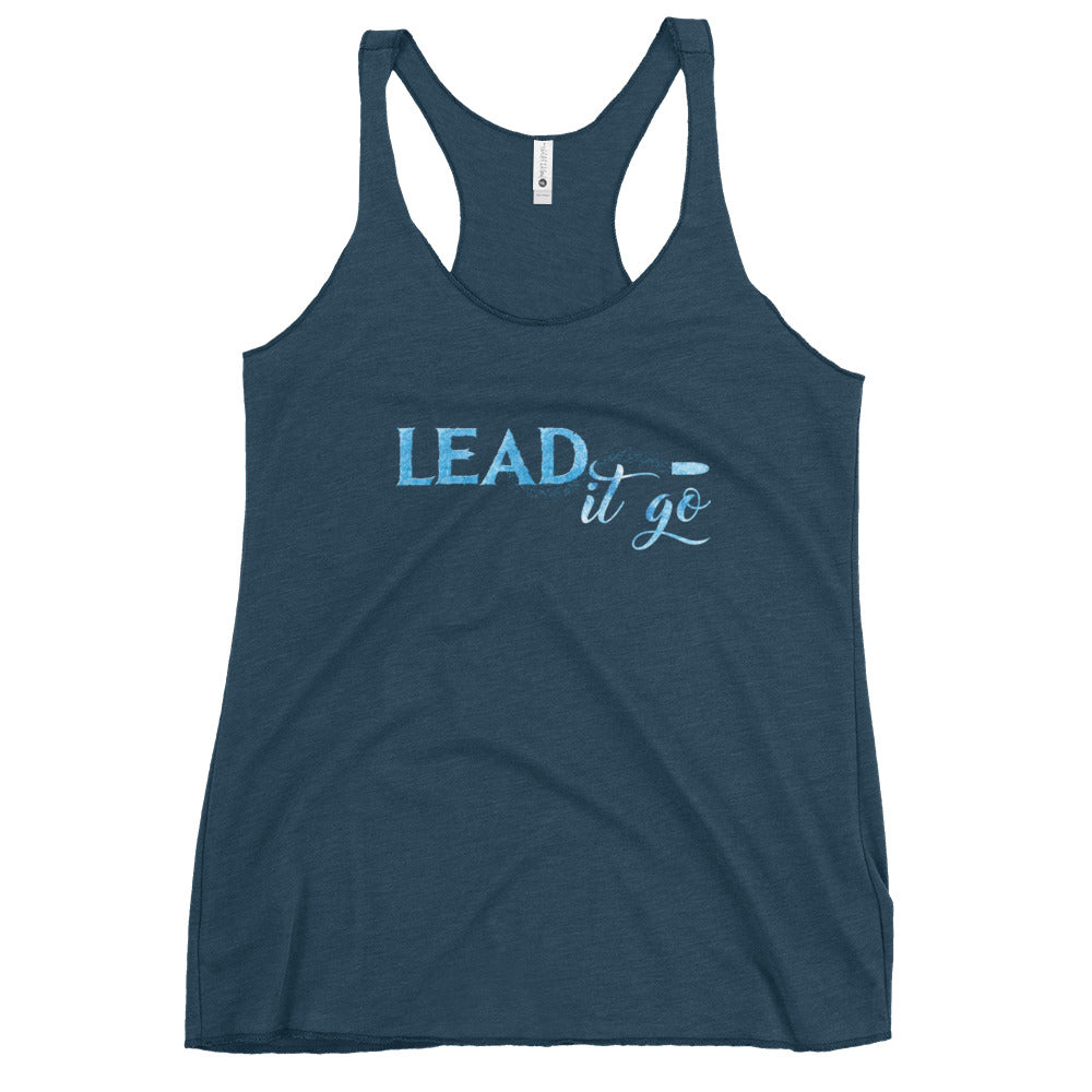 "Lead It Go" Women's Racerback Tank Southern Bullets