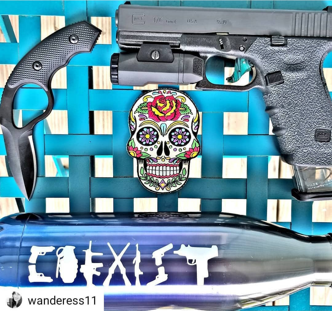 "COEXIST" Sticker Southern Bullets