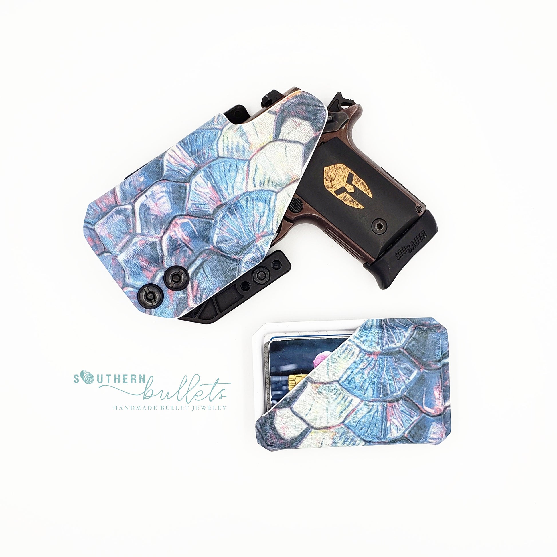 Mermaid Tarpon Kydex Wallet Southern Bullets
