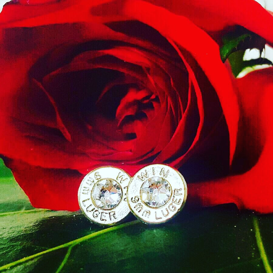 Sterling Silver Bullet Earrings Southern Bullets