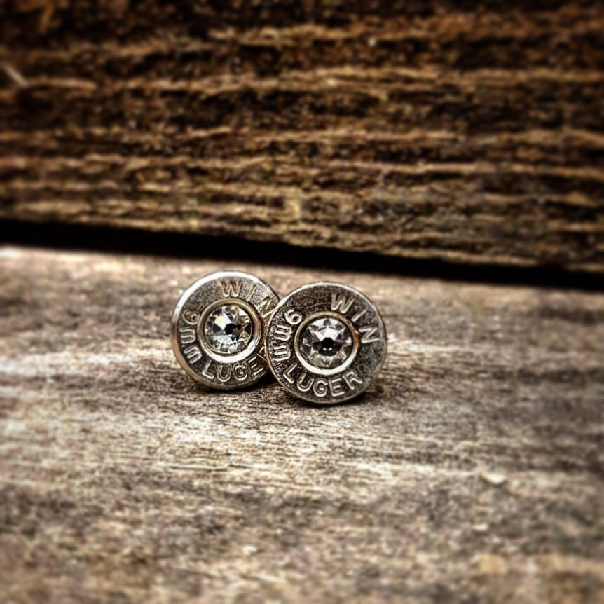 Sterling Silver Bullet Earrings Southern Bullets