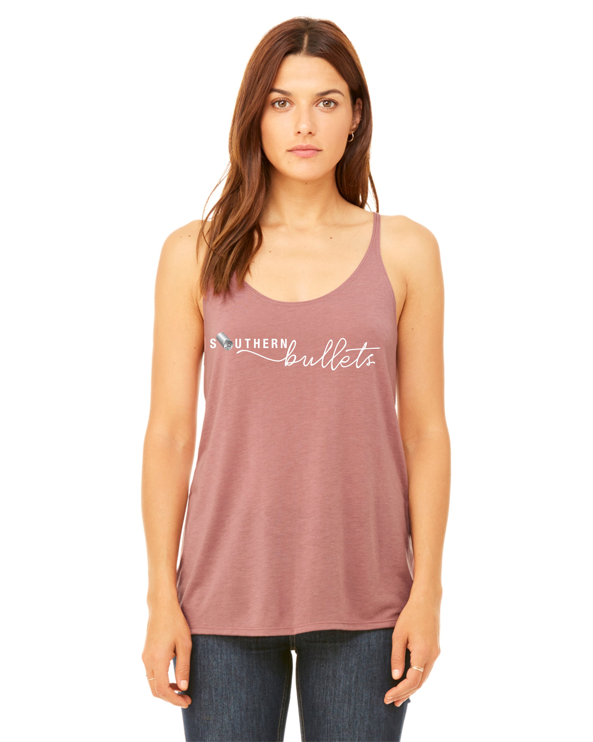 Southern Bullets CCW Tank Top - MAUVE Southern Bullets