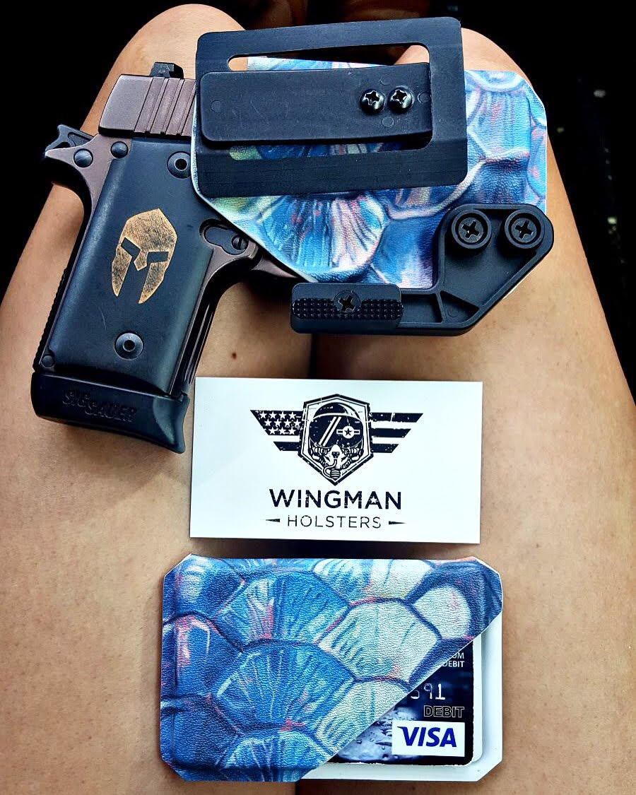 Mermaid Tarpon Scale Wingman Holster (IWB) Wingman Holsters