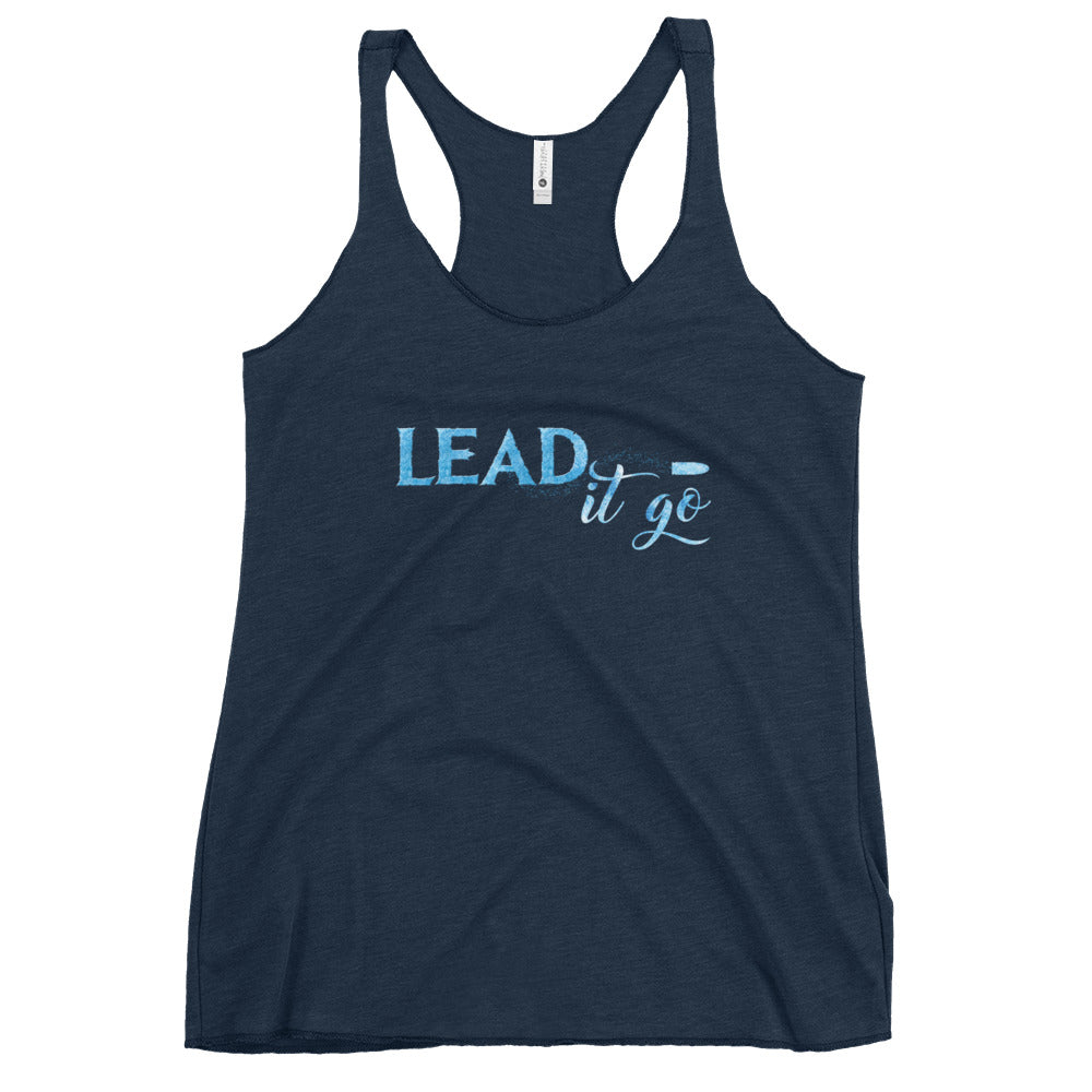 "Lead It Go" Women's Racerback Tank Southern Bullets