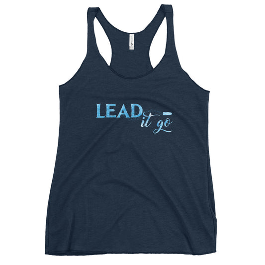 "Lead It Go" Women's Racerback Tank Southern Bullets